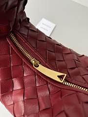 Bottega Veneta Mini Jodie Burgundy 651876 23x15x5cm - 3