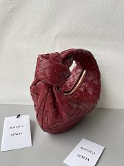 Bottega Veneta Mini Jodie Burgundy 651876 23x15x5cm - 2