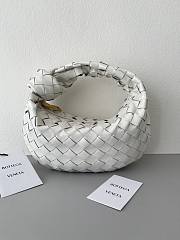 Bottega Veneta Mini Jodie White 651876 23x15x5cm - 1
