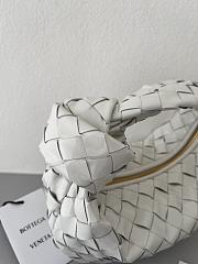 Bottega Veneta Mini Jodie White 651876 23x15x5cm - 4