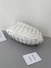 Bottega Veneta Mini Jodie White 651876 23x15x5cm - 3