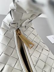 Bottega Veneta Mini Jodie White 651876 23x15x5cm - 2