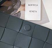 Bottega Veneta Cassette Navy 578004 23x15x6cm - 6