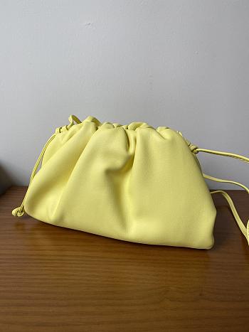 Bottega Veneta Mini Pouch Yellow 585852 22x12X7cm 