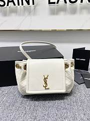 Ysl Mini Nolita White 6727381 18x13x6cm - 1