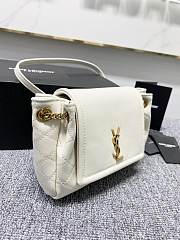 Ysl Mini Nolita White 6727381 18x13x6cm - 2
