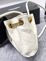 Ysl Mini Nolita White 6727381 18x13x6cm - 3