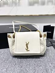 Ysl Mini Nolita White 6727381 18x13x6cm - 4
