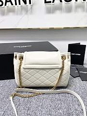 Ysl Mini Nolita White 6727381 18x13x6cm - 5