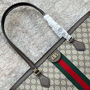 Gucci Medium Hacker Tote Bag Beige 38x28x14cm - 3