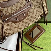 Gucci Medium Hacker Neo Classic Bag Beige 681695 38x14x24cm - 2