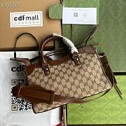 Gucci Small Hacker Neo Classic Bag Beige 30x12x20cm - 5
