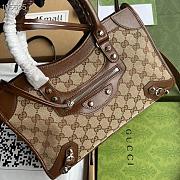 Gucci Small Hacker Neo Classic Bag Beige 30x12x20cm - 2