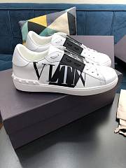 Valentino Open Sneaker White/Black  - 1