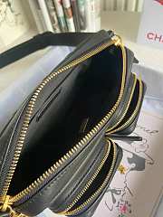 Chanel Camera Bag Black AS2923 20.5cm - 4