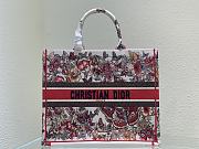 Dior Book Tote Multicolor ButterflyEmbroidery M1286 41cm - 1