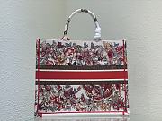 Dior Book Tote Multicolor ButterflyEmbroidery M1286 41cm - 3