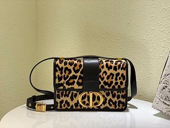 Dior 30 Montaigne Bag Leopard M9203 24cm