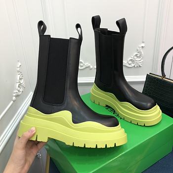 Bottega Veneta Tire two-tone Boots Light Green