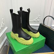 Bottega Veneta Tire two-tone Boots Light Green - 4