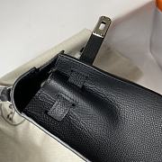 Hermes Kelly 25 Black 25x10.5x18.5cm - 4