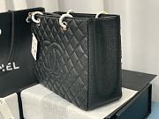 Chanel Shopping Bag In Grained Leather Black A50995 24x33x13cm - 3