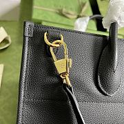 Gucci Large Tote With Gucci Logo Black 674850 36.5x38.5x15cm - 6