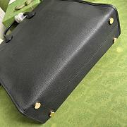 Gucci Large Tote With Gucci Logo Black 674850 36.5x38.5x15cm - 4