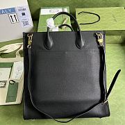 Gucci Large Tote With Gucci Logo Black 674850 36.5x38.5x15cm - 2