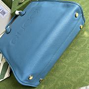 Gucci Large Tote With Gucci Logo Blue 674850 36.5x38.5x15cm - 2