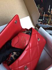 Dolce&Gabbana Medium Sicily Bag In Quilted Red 25cm - 2