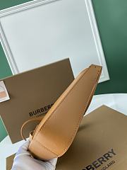 Burberry TB Shoulder Bag Leather Tan 28x5x14cm - 4