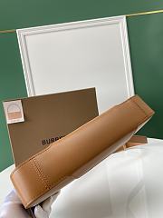 Burberry TB Shoulder Bag Leather Tan 28x5x14cm - 3