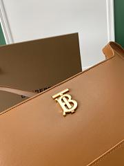 Burberry TB Shoulder Bag Leather Tan 28x5x14cm - 2