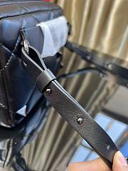 Valentino Garavani Roman Stud Shoulder Bag Black WY0B0 23x15x7cm - 5