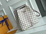 LOUIS VUITTON Monogram Canvas Calfskin Bag Pink 26cm  - 2