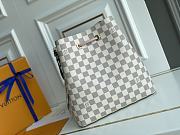 LOUIS VUITTON Monogram Canvas Calfskin Bag Pink 26cm  - 3