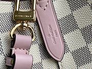 LOUIS VUITTON Monogram Canvas Calfskin Bag Pink 26cm  - 6