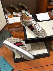 Gucci Women's Ace GG Supreme Sneaker - 5