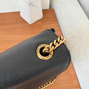 Ysl Medium Kate Leather/Velvet Black 553804 28x5x20cm - 6