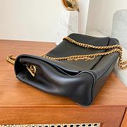 Ysl Medium Kate Leather/Velvet Black 553804 28x5x20cm - 4