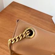 Ysl Medium Kate Leather/Velvet Brown 553804 28x5x20cm - 5