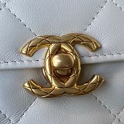 Chanel Small Flap Bag White AS3011 21x13x7cm - 2