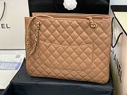 Chanel Large Coco Vintage Tote Bag Beige A57030 35x11x27cm - 2