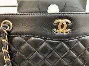 Chanel Large Coco Vintage Tote Bag Black A57030 35x11x27cm - 4
