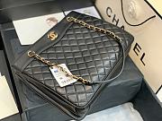 Chanel Large Coco Vintage Tote Bag Black A57030 35x11x27cm - 2