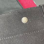 Ysl Large Rive Gauche Canvas Tote Bag Black 5094159 48×36×16cm - 3