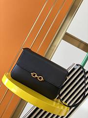 Ysl Le Maillon Satchel In Leather Black 6497952 24x3.5x14.5cm - 1