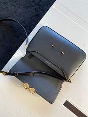 Ysl Le Maillon Satchel In Leather Black 6497952 24x3.5x14.5cm - 2