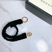 Gucci Belt Black Velvet 3.0cm - 5